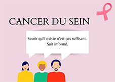 Travaux des élèves de 1ères ASSP sur le cancer du sein
